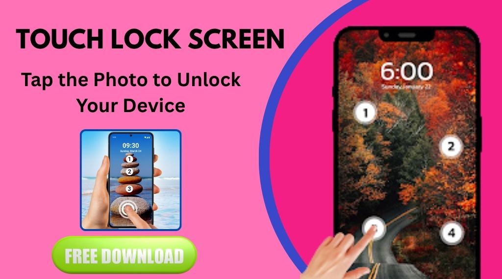 Touch Lock Screen: Tap the Photo to Unlock